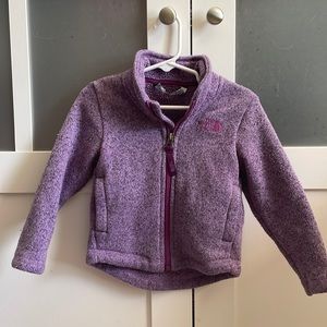 Toddler Girls North Face Zip Up